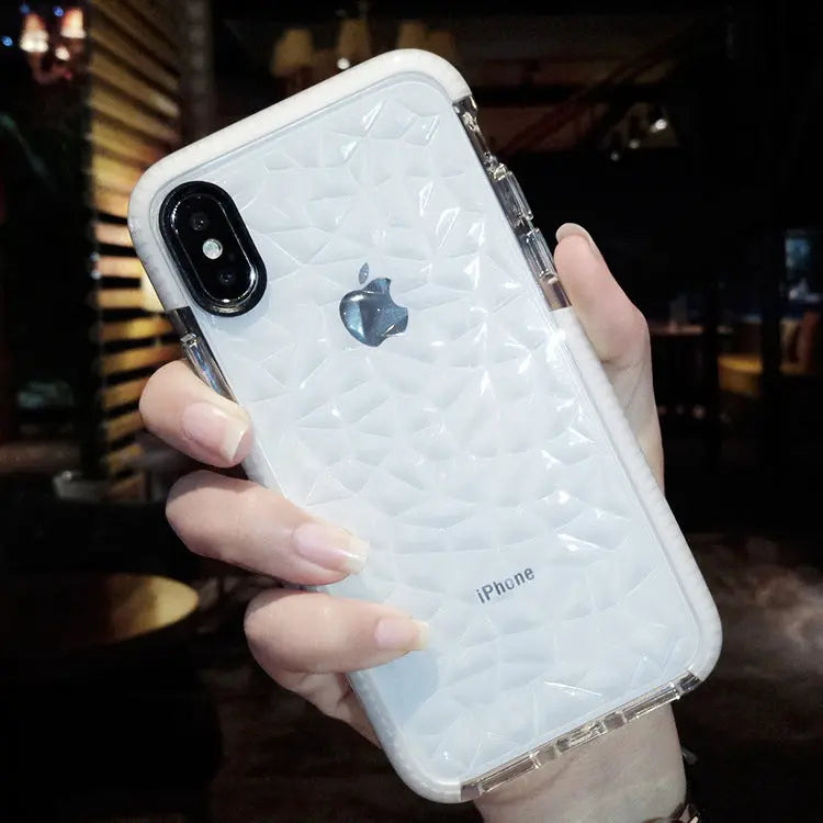 Coque de Téléphone Élégante STRIPEZ White-Iphone12pro