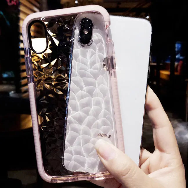 Coque de Téléphone Élégante STRIPEZ Pink-iPhoneXs MAX
