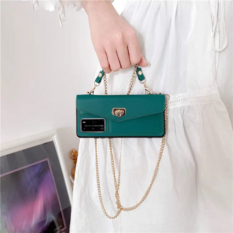 Coque de Téléphone Luxe Chic VELINA Green-nova6