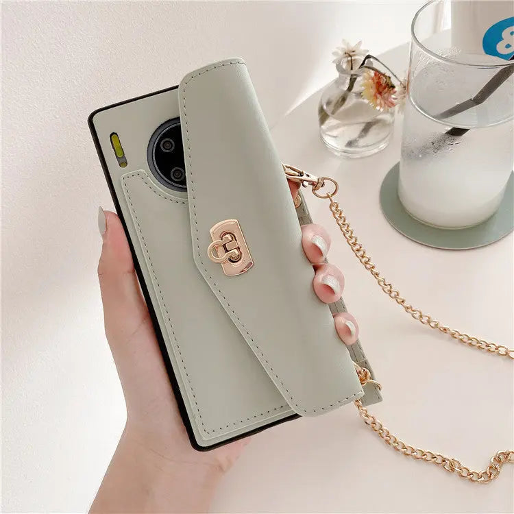 Coque de Téléphone Luxe Chic VELINA Gray-huawei mate 30pro