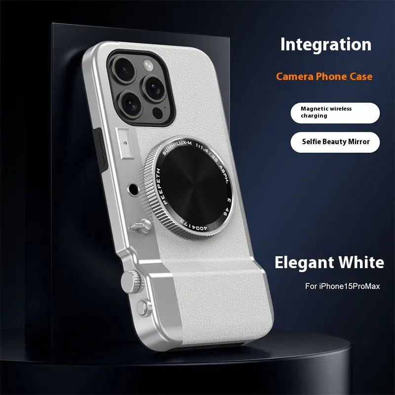 Coque de Téléphone Magnétique STELLAR Elegant White-IPhone13