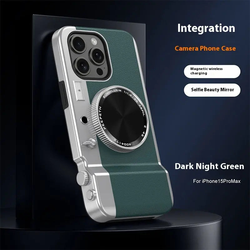 Coque de Téléphone Magnétique STELLAR Dark Night Green-IPhone14