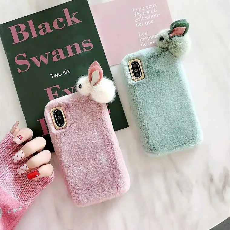 Coque de Téléphone Peluche Douce HARA