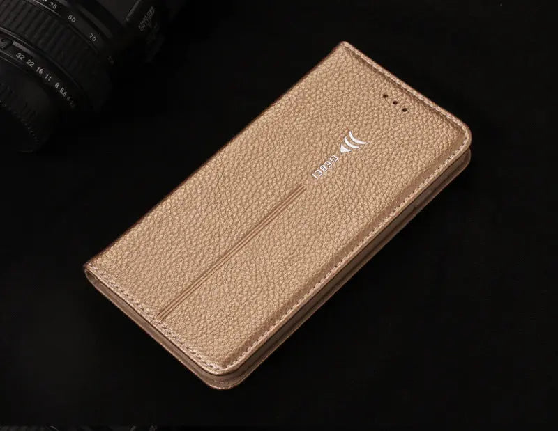 Coque de Téléphone Portefeuille FABIOUS Khaki-iPhone7