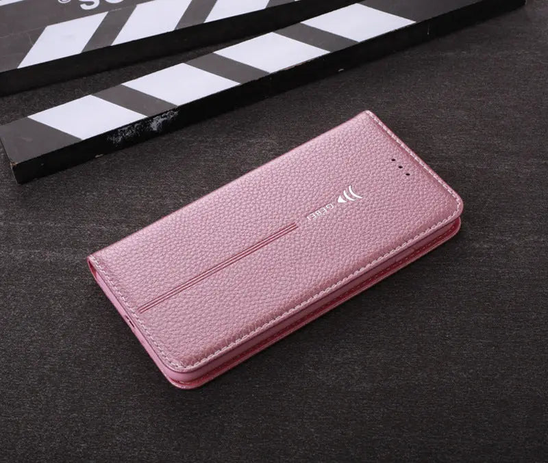 Coque de Téléphone Portefeuille FABIOUS Pink-IPhone XS Max