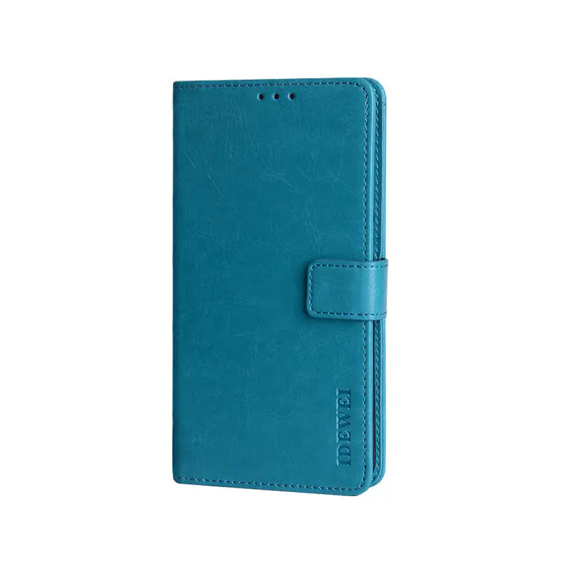 Coque de Téléphone Portefeuille HAWO麻 Blue-Huawei 7SE5G