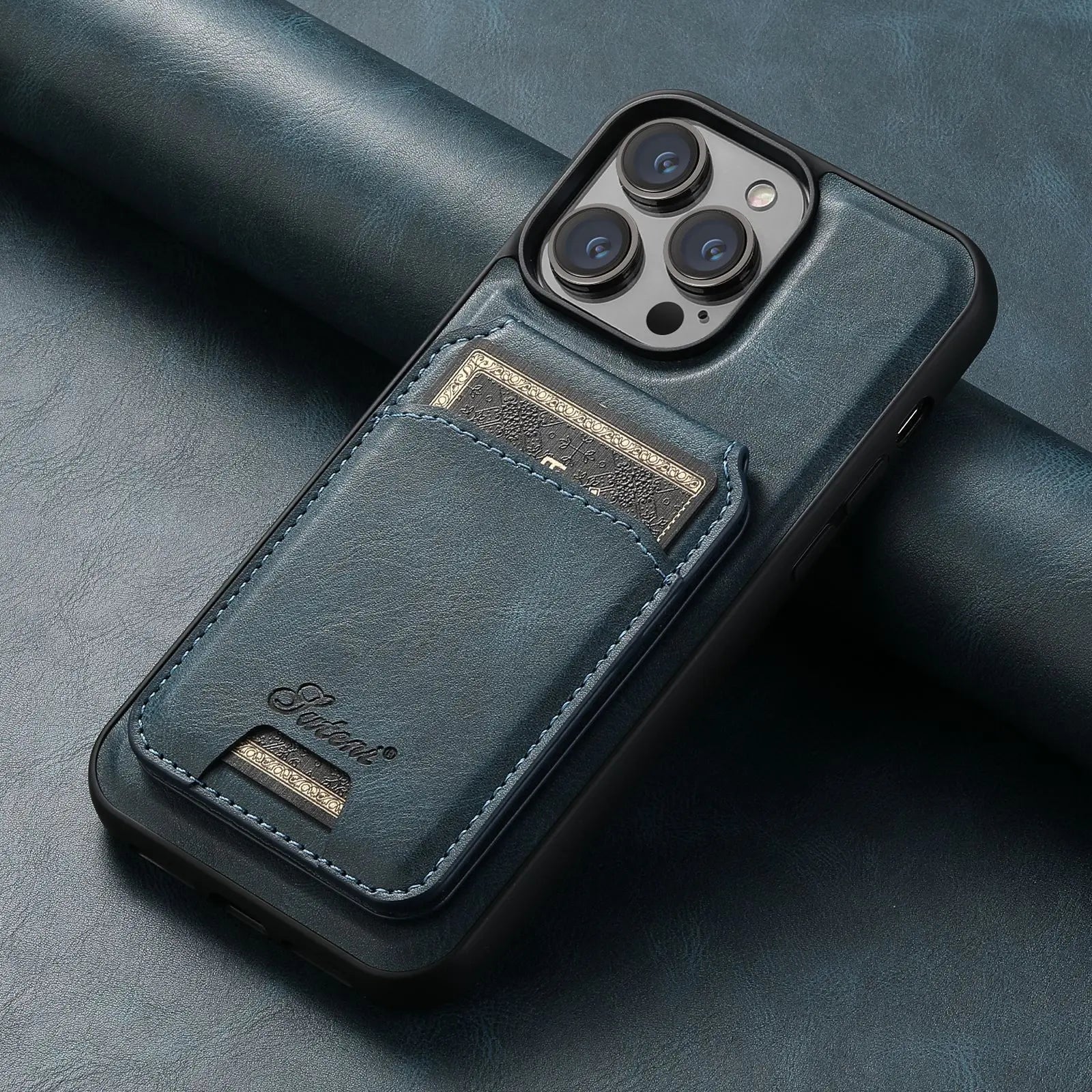 Coque de Téléphone Protection Magnétique MAGSAFE Blue-IPhone12