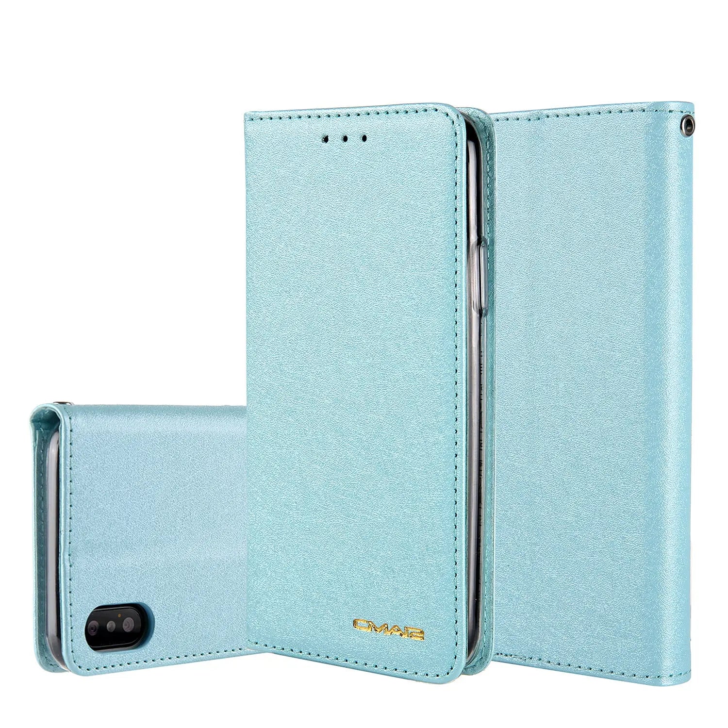 Coque de Téléphone Style Flip PU OLENA Blue-iPhone6s
