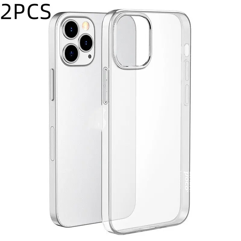 Coque de Téléphone Transparente LUMINA Transparent 2PCS-IPhone12