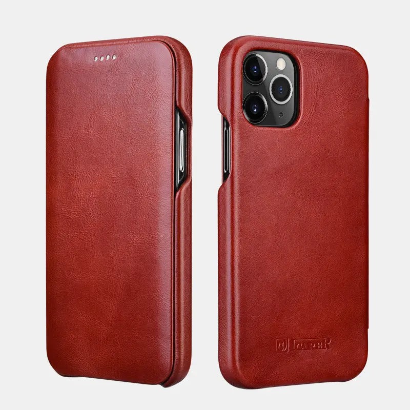 Coque de téléphone Cuir Business RETRO Red-iPhone7 8plus