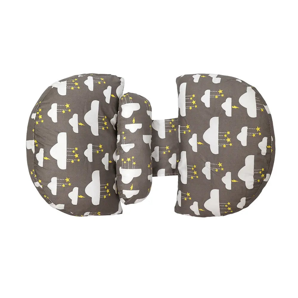 Coussin Allaitement Multifonctionnel ÉPURE Ivory White-60x35cm