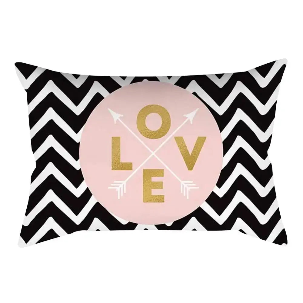 Coussin Décoratif Géométrique ROSAME Housse de France