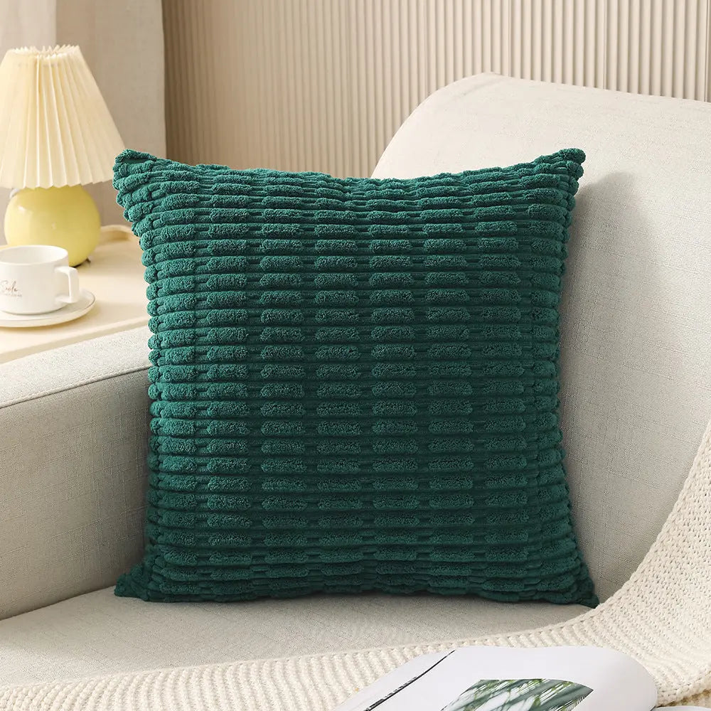Coussin Décoration Velours EXONIA Gemstone Green-45cmx45cm Pillowcase