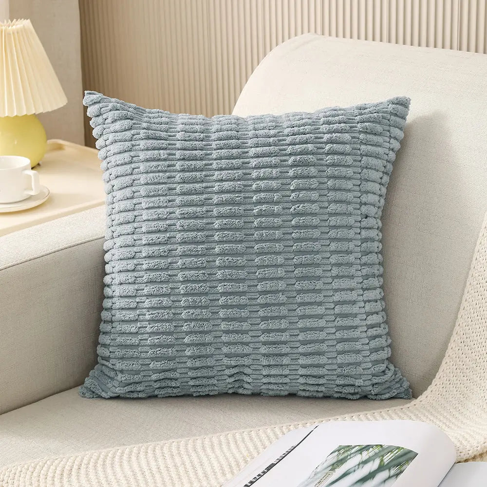 Coussin Décoration Velours EXONIA Gray-30cmx50cm With Pillow Core