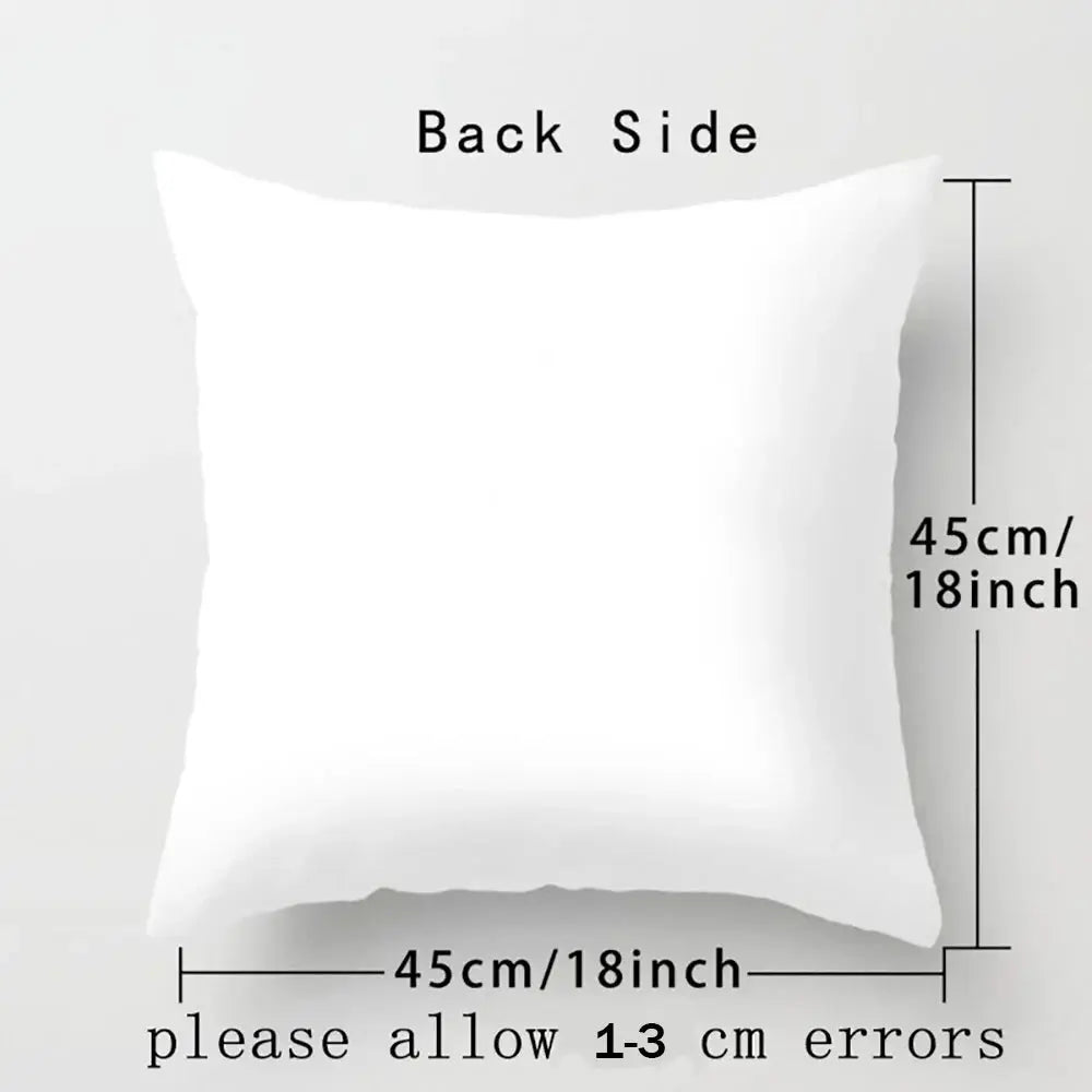 Coussin Ginkgo Géométrique POLYZEN Housse de France