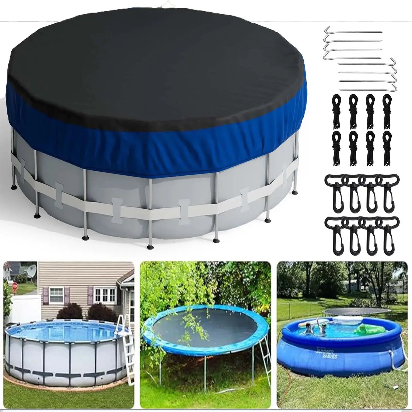 Couverture Piscine Imperméable SOLARO Housse de France