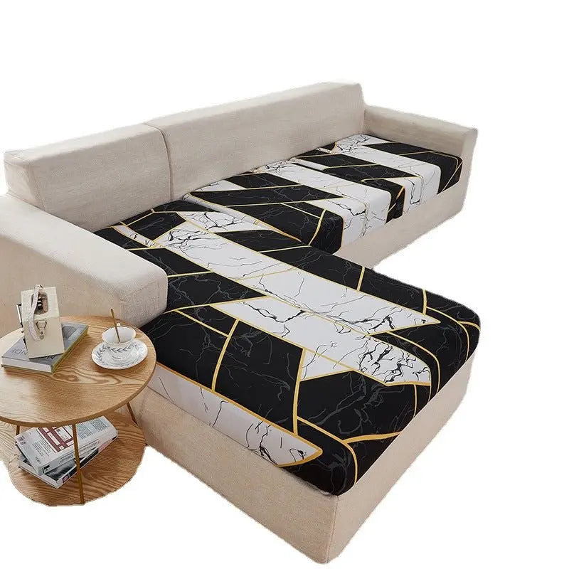 GORDES - Housse de siège de canapé imprimée en soie de lait Housse de France