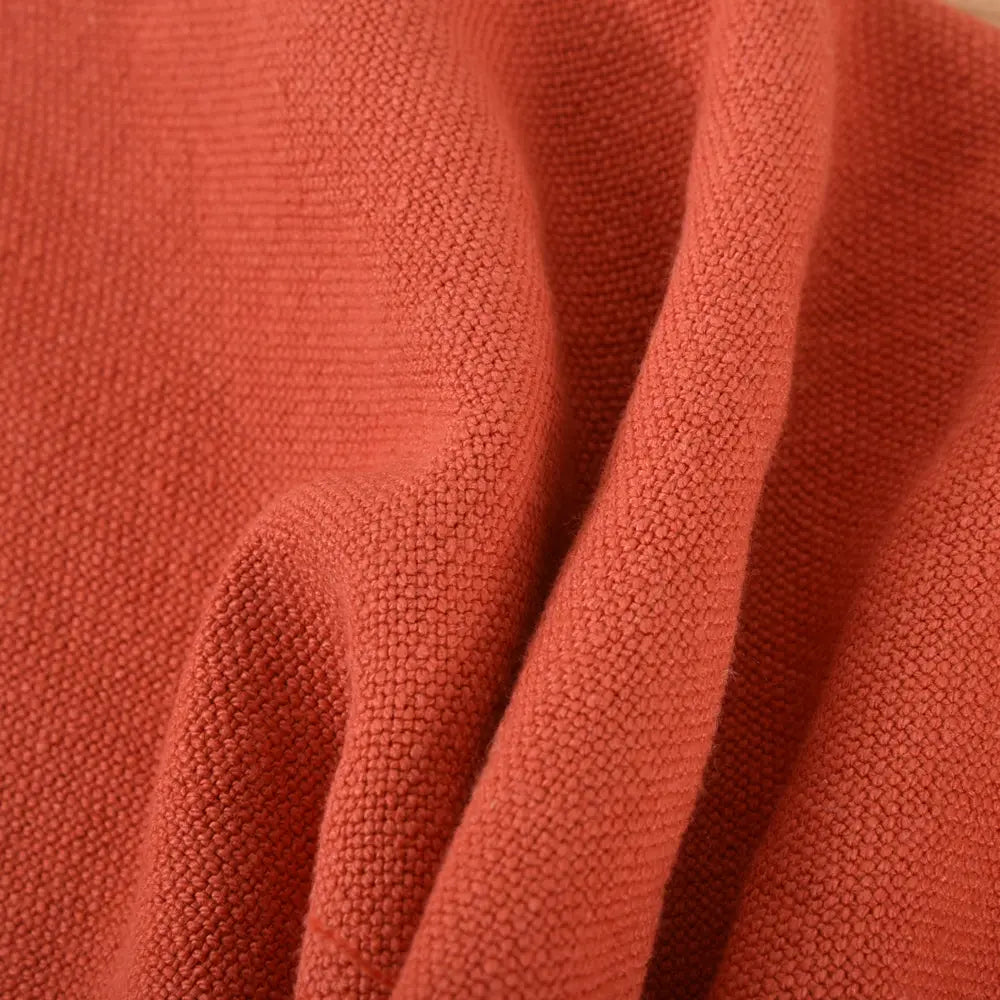 Housse Accoudoir Canapé Coton LENAQ Orange cotton linen