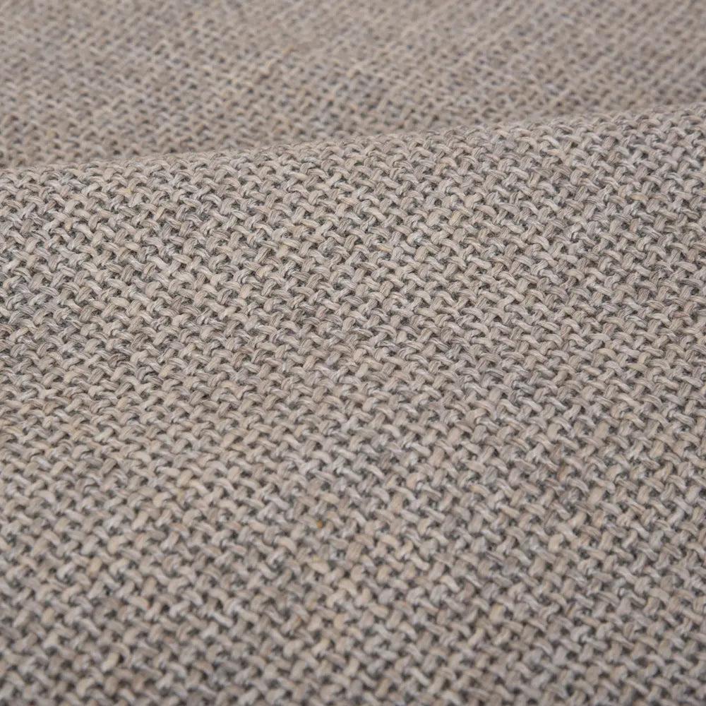 Housse Accoudoir Canapé Coton LENAQ Coarse light beige