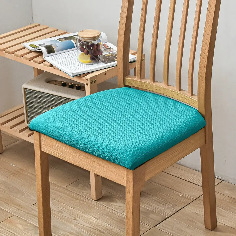 Housse Assise Chaise Extensible DIAMENO A type hole blue