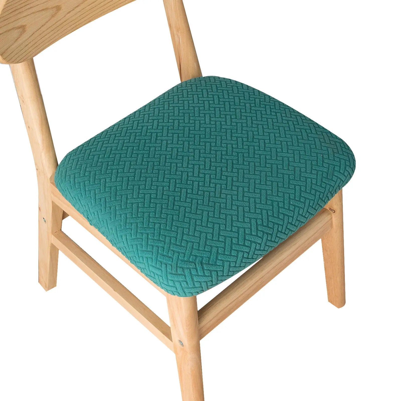 Housse Assise Chaise Moderne FLORIA Dark green-40x50x8cm