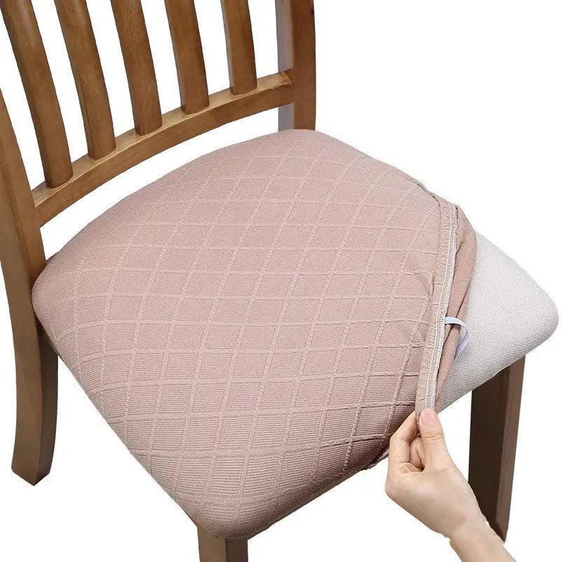 Housse Assise Chaise Moderne JACQUA Light camel