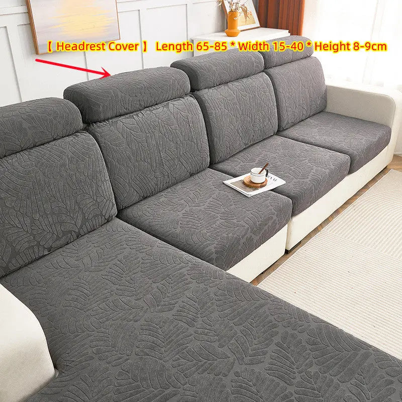 Housse Assise Protectrice ELASTO Rosemary Gray-Head pillowcase