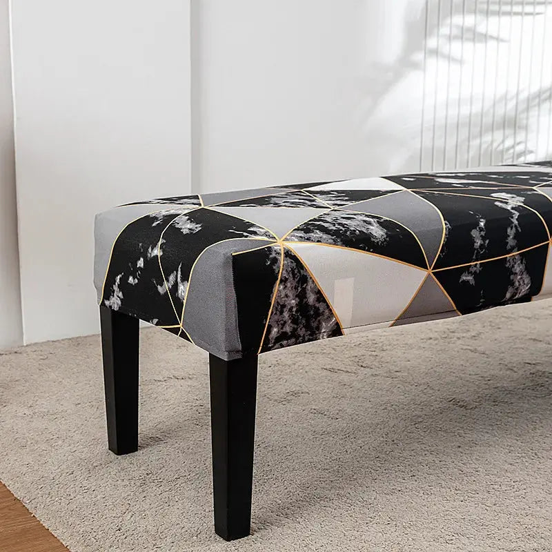 Housse Banquette Florale Extensible FLORINA Housse de France