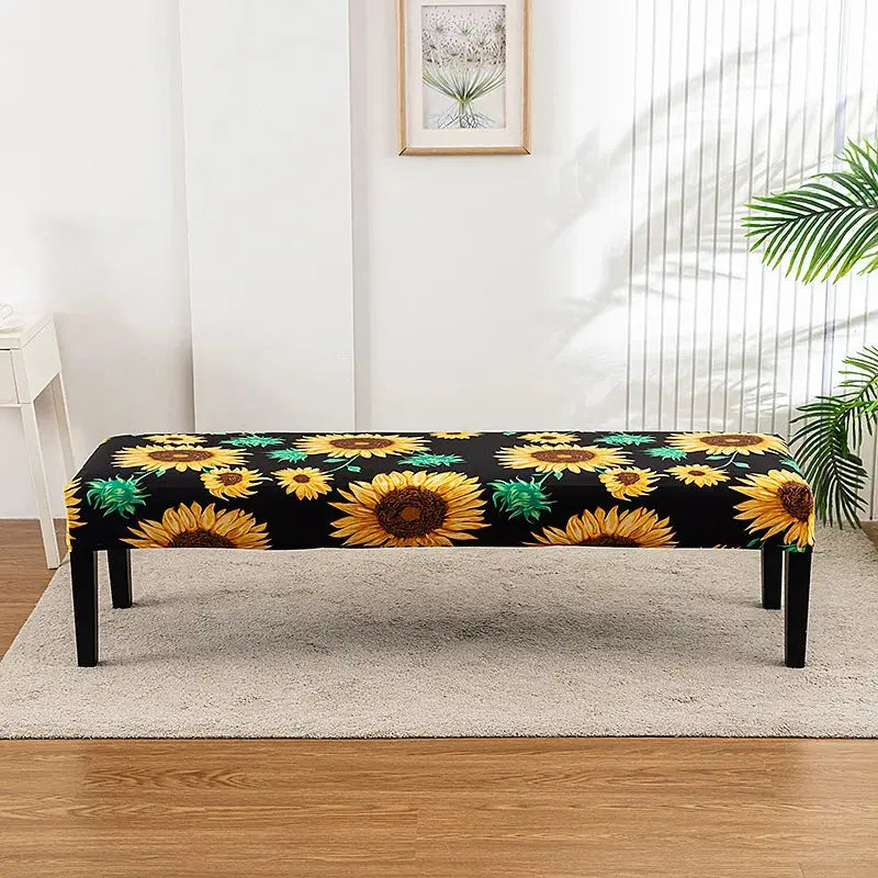 Housse Banquette Florale Extensible FLORINA Housse de France