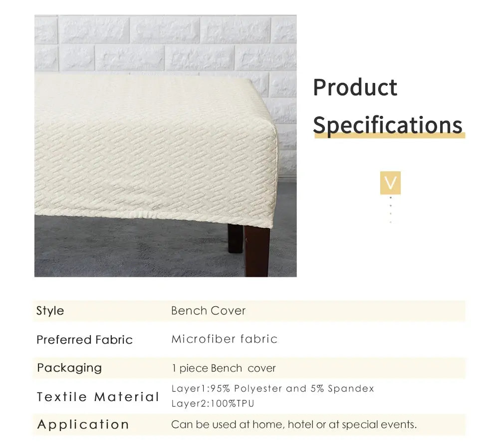 Housse Banquette Jacquard Imperméable VEXTA