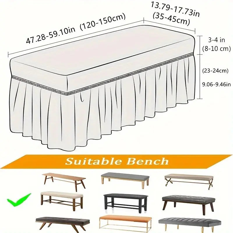 Housse Banquette Polyester Pastoral MANDEA