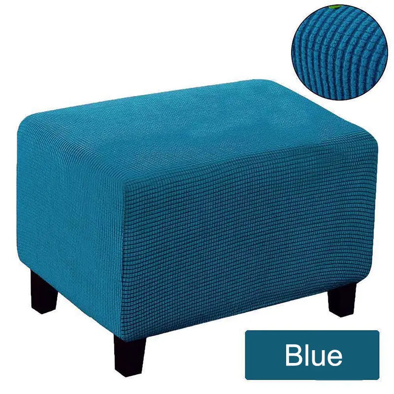Housse Banquette Velours Élastique SOFIUM Blue-M