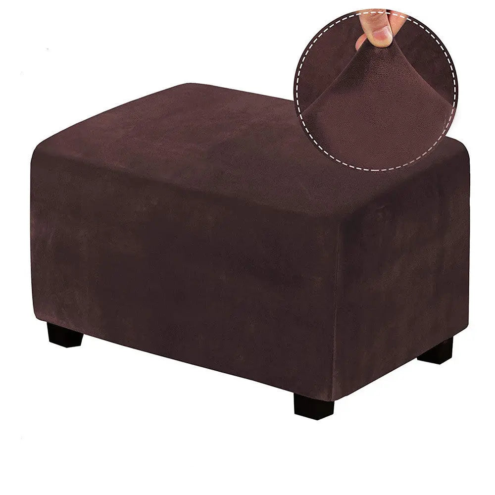 Housse Banquette Velours Extensible NAVIRA Coffee-M