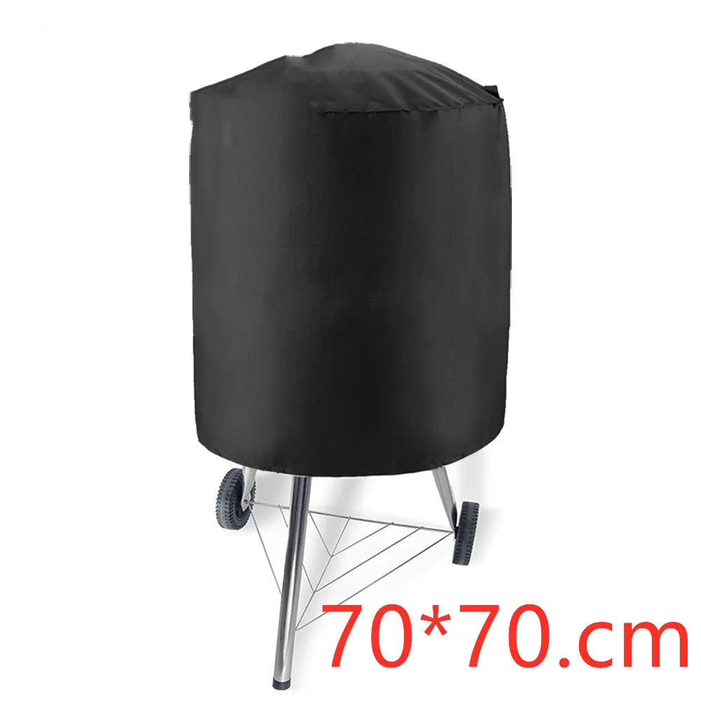 Housse Barbecue Imperméable AXOLO Black-70x70cm