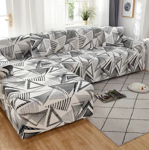 Housse Canapé Extensible ALLIVA Graffiti-45x45cm Pillowcase 2Pcs