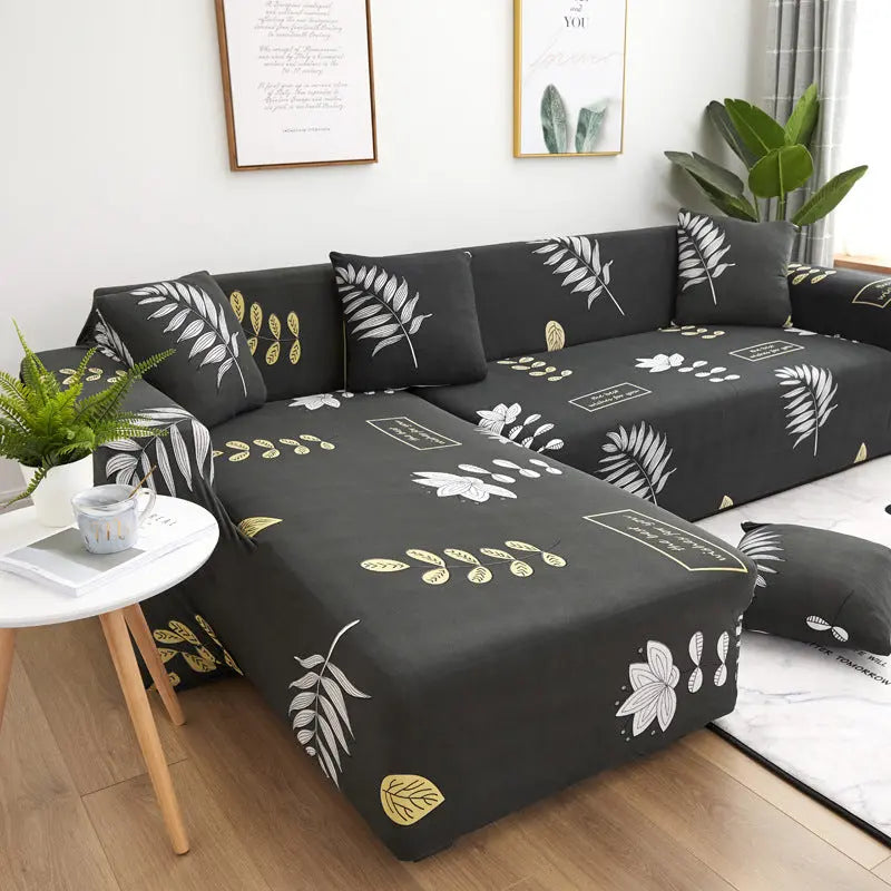 Housse Canapé Moderne GeometricFLO Hstyle-190to230cm