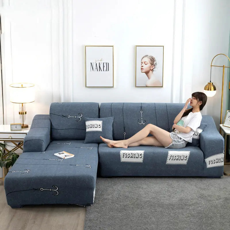 Housse Canapé Moderne LUVORAN The old man and the sea-B