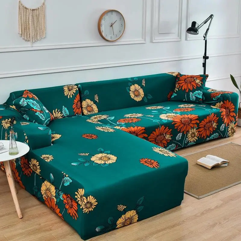 Housse Canapé Moderne NOVALUX All flowers bloom-Triple 195to230