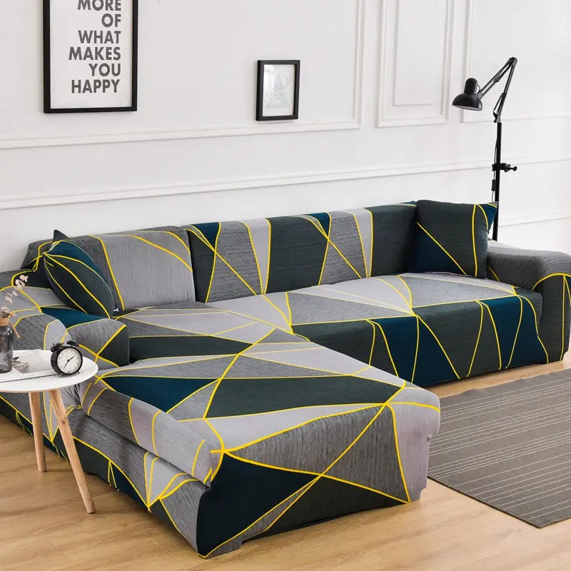 Housse Canapé Moderne NOVALUX Green Grey-Single 90to140