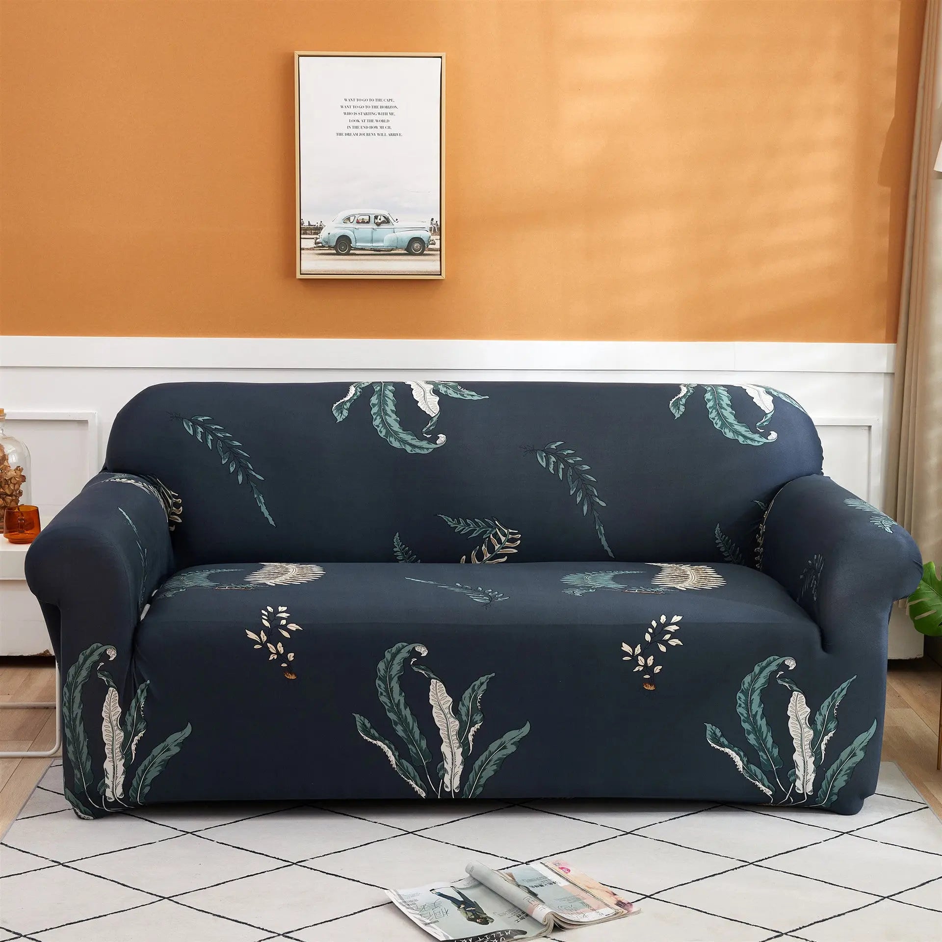 Housse Canapé Moderne SILKXO Seaweed-Three