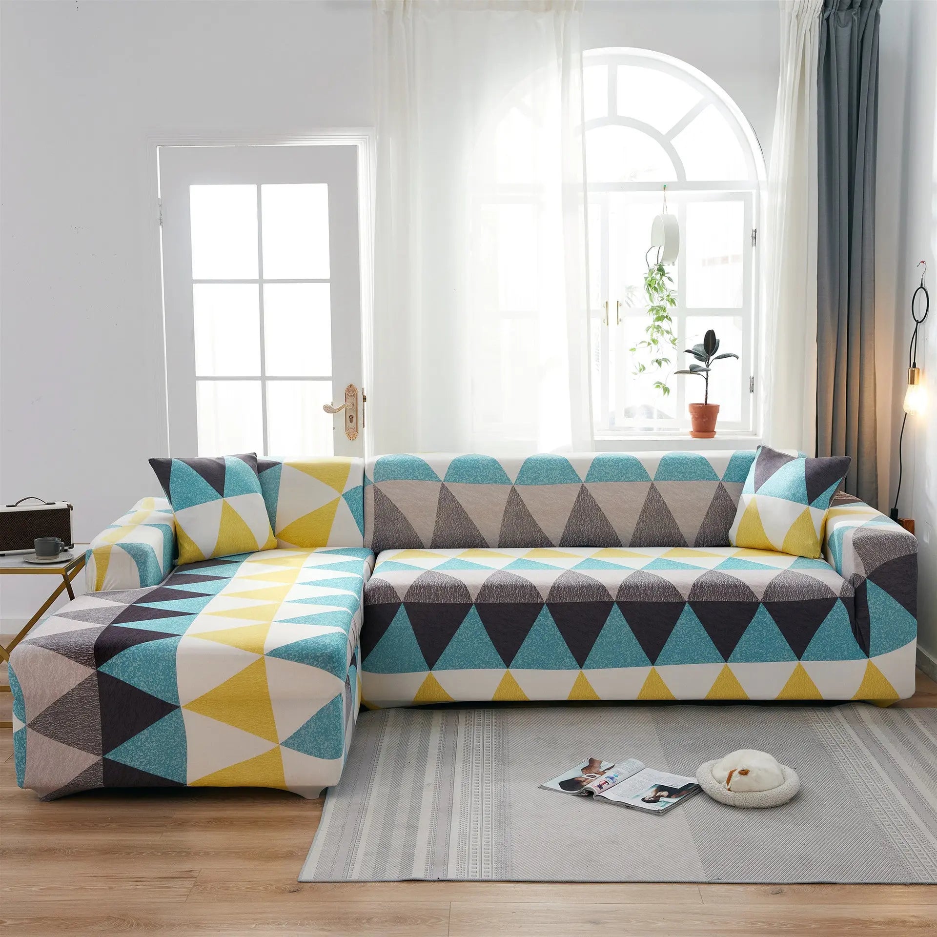 Housse Canapé Moderne SILKXO Clal-Single