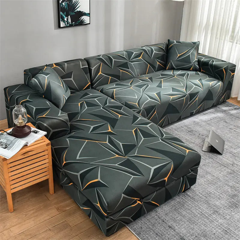 Housse Canapé Multistyle EMMA Science Fiction Orange-Single Seat