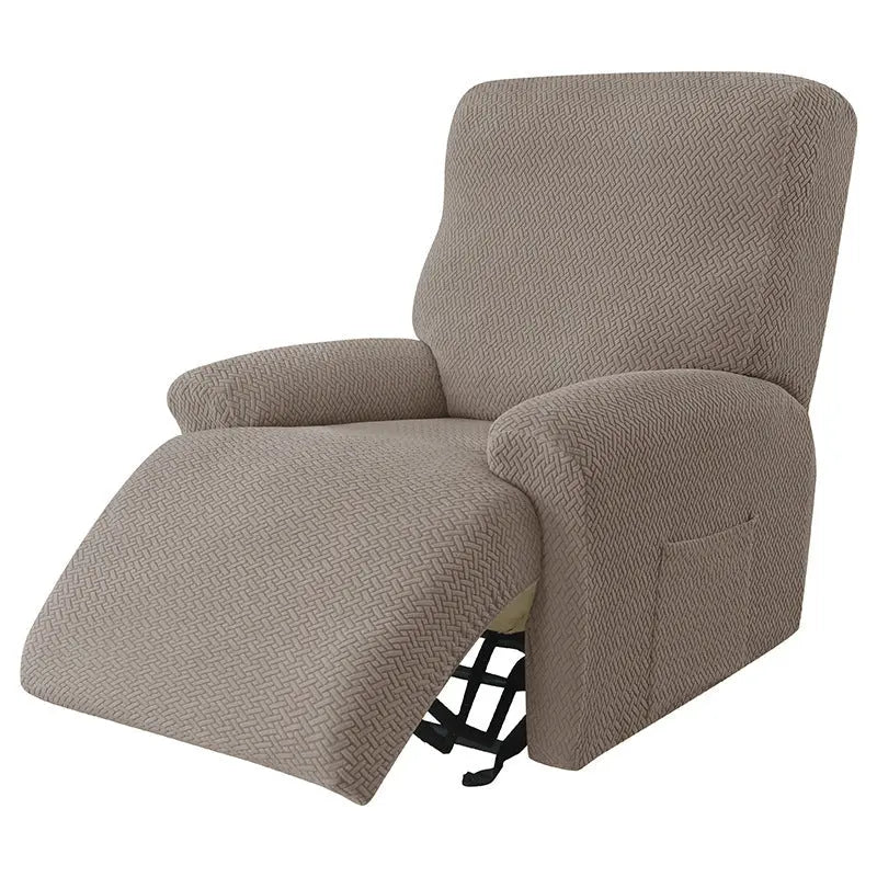 Housse Canapé Relax Moderne VELASI 02 Khaki-Double seat