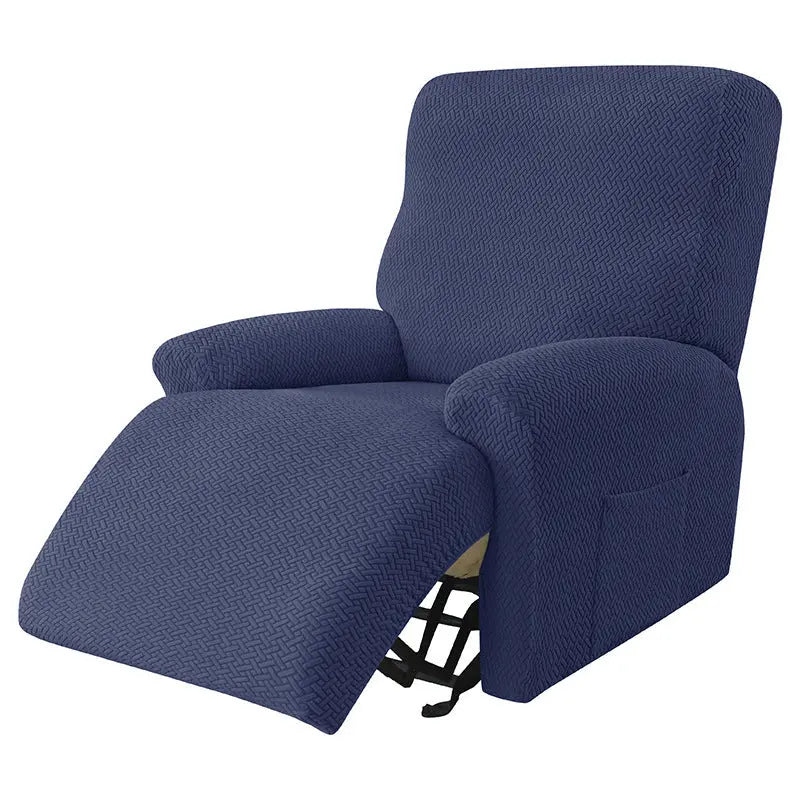 Housse Canapé Relax Moderne VELASI 12 Navy Blue-Four person seating