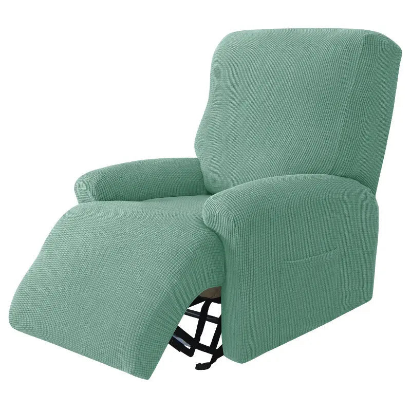 Housse Canapé Relaxable Élastique FLECOS Pea Green-Single Seat