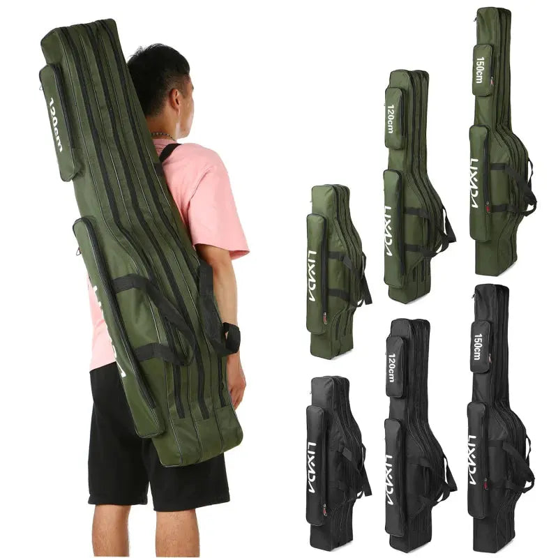 Housse Canne Pêche Pliable OXFORDA Housse de France