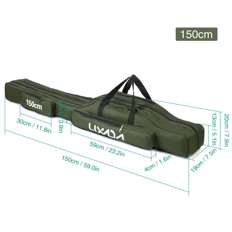 Housse Canne Pêche Pliable OXFORDA Housse de France