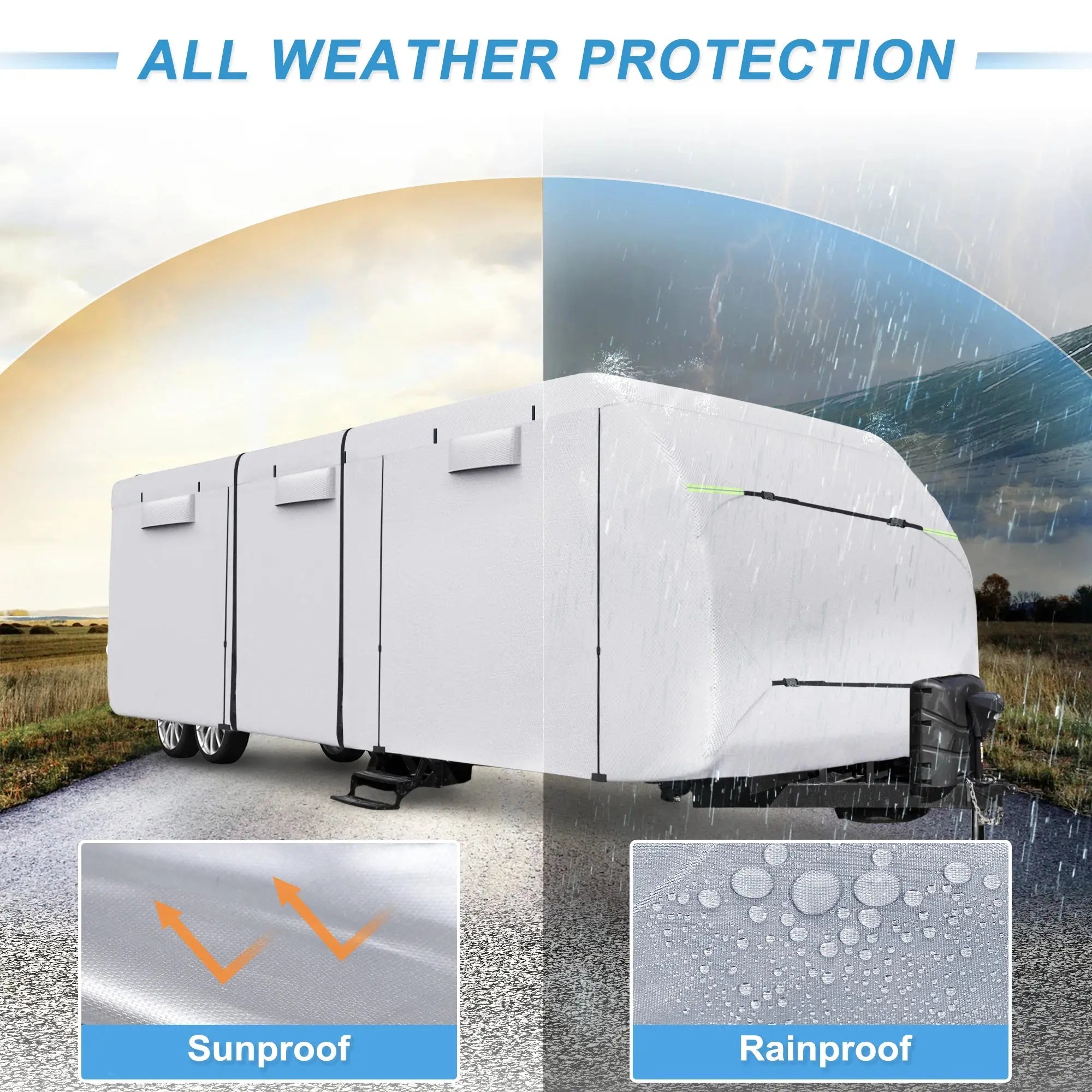 Housse Caravane Imperméable NOVA Housse de France