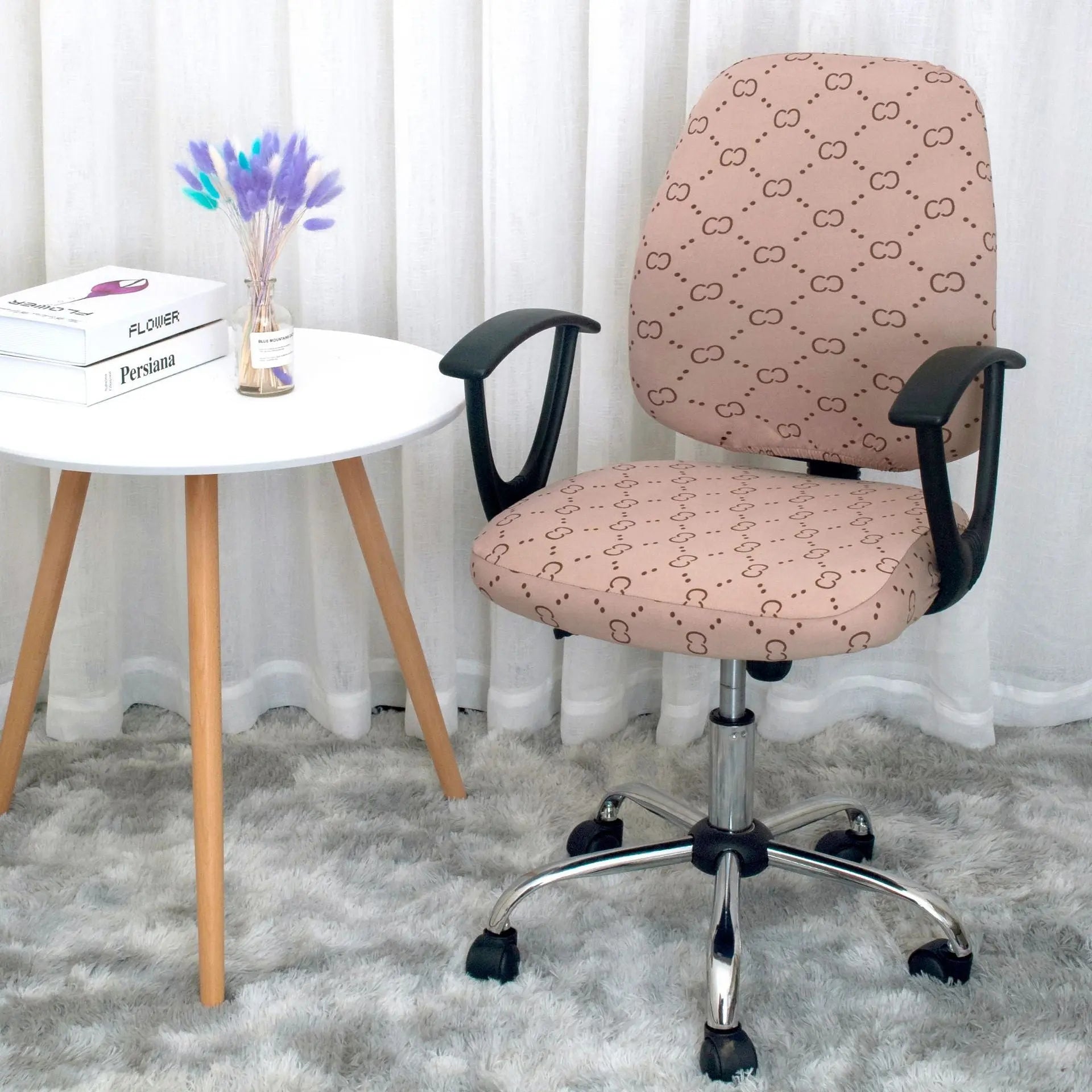 Housse Chaise Élastique ARENO Heart-Free Size