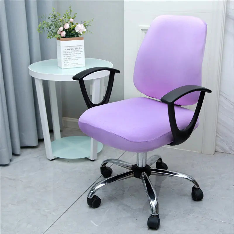 Housse Chaise Élastique COLORZ Light Purple Split-Average Size